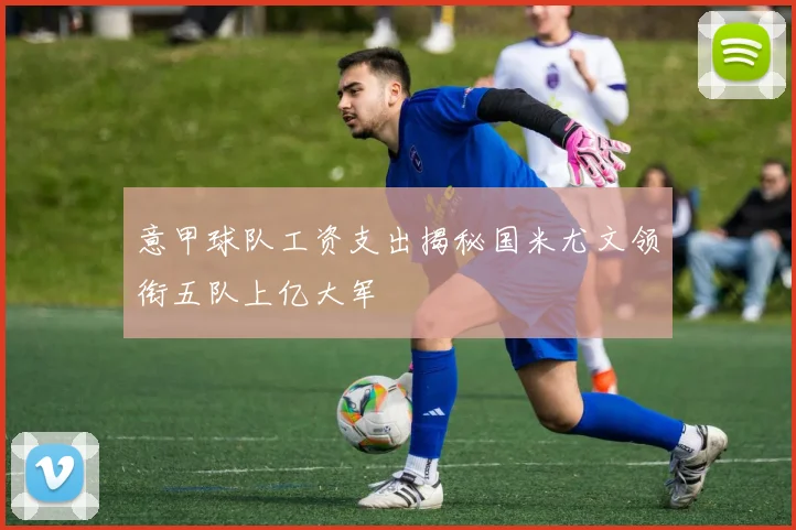 意甲球队工资支出揭秘国米尤文领衔五队上亿大军